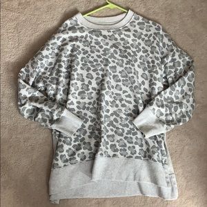 Aerie Leopard Desert Pullover